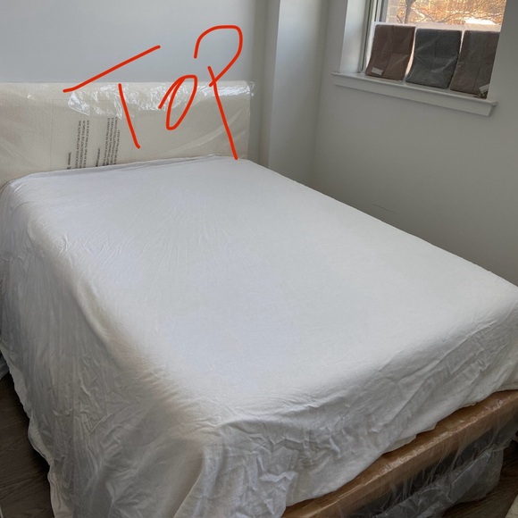 The White Company - Evesham Duvet & Shams Set - Full/Queen90 x92" Cloud Marl NWT - Picture 7 of 16